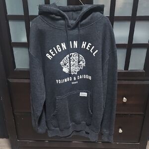 Graphic Hoodie - Dark Gray